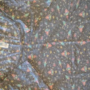 Lularoe Rocket Print Classic Tee